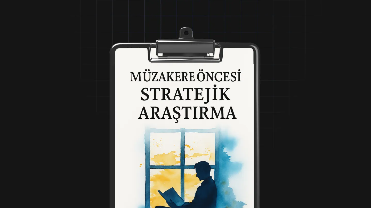 Müzakere Öncesi Stratejik Araştırma